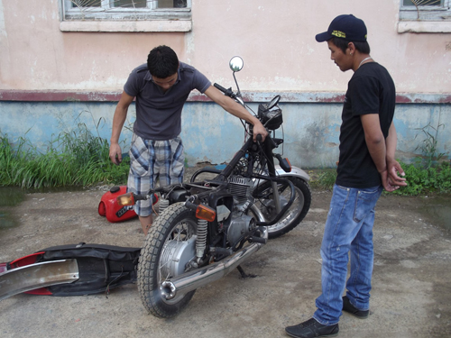 Ulaanbaatar – Luchando con las motos